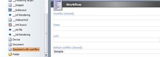 document with workflow master