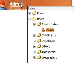 Select another user