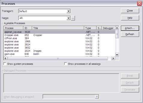 attach process