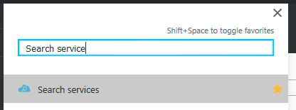 The Filter field.