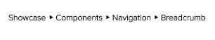 Simple breadcrumb example